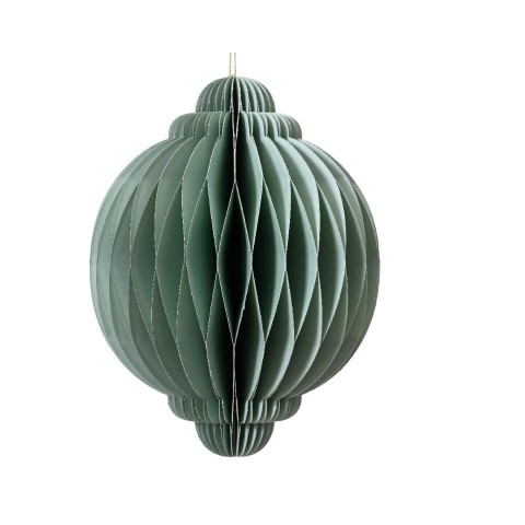 SFERA CARTA H.40CM. VERDE MENTA